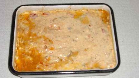 рагу овощное с грибами и куриной печенью