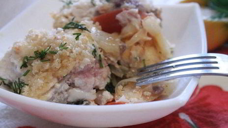 рагу рыбное из духовки