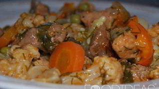 Рагу с мясом в мультиварке