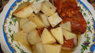 Рагу с ребрышками