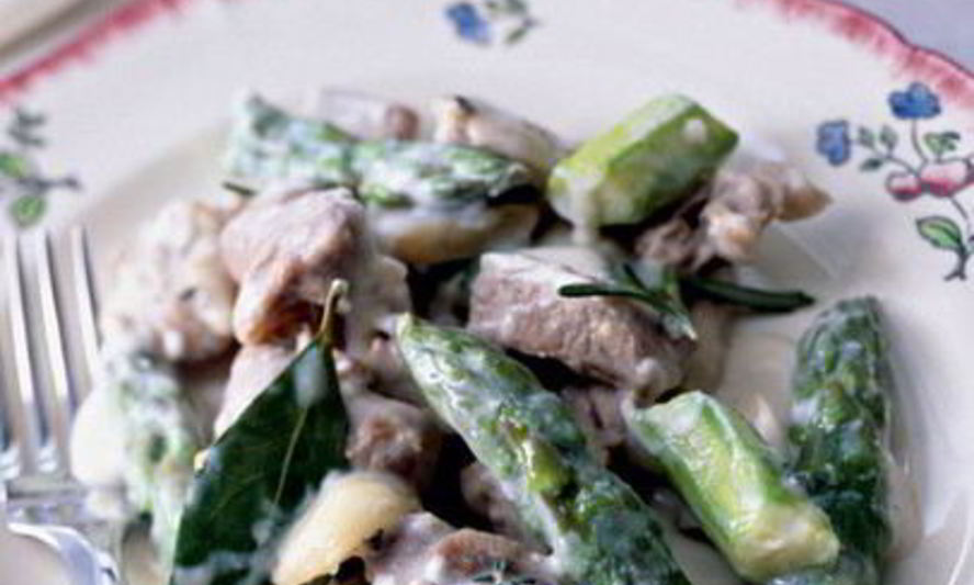 Рецепт рагу со спаржей