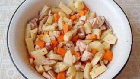 рагу в горшочках