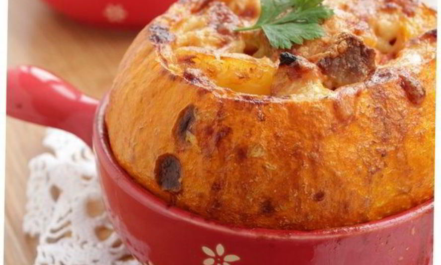 Рецепт тыквы с мясным рагу