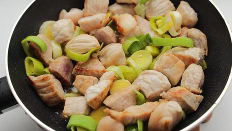 тыква с мясным рагу