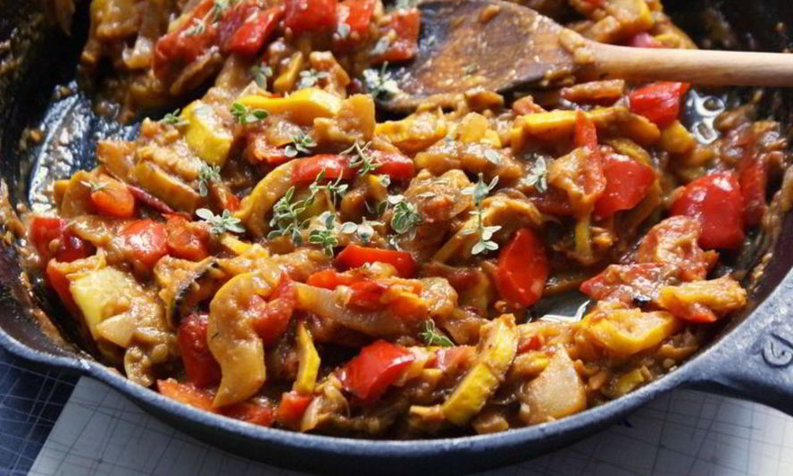 Рецепт вкусного и простого овощного рагу