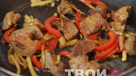 рисовая лапша с говядиной