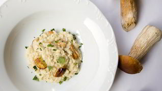 Ризотто с белыми грибами