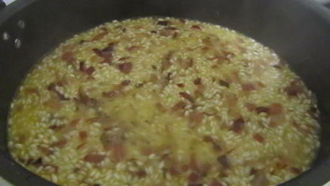 ризотто с креветками