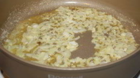 ризотто с лисичками