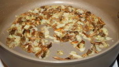 ризотто с лисичками