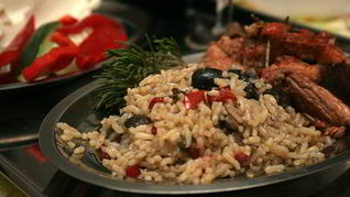 Ризотто с овощами