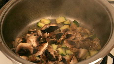 ризотто с овощами