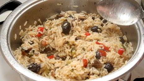 ризотто с овощами