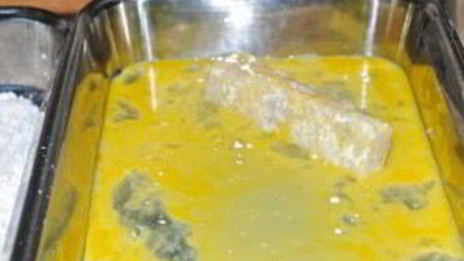 филе трески в кляре