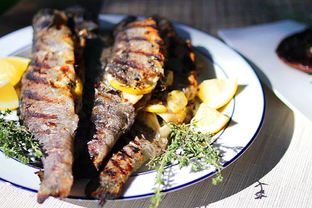 Форель на гриле