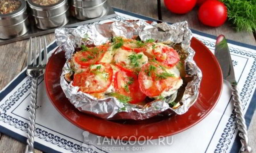 Рецепт горбуши с картошкой в фольге в духовке