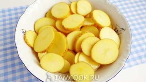 горбуша с картошкой в фольге в духовке