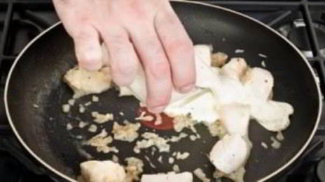 гребешки в сливочном соусе