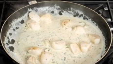 гребешки в сливочном соусе