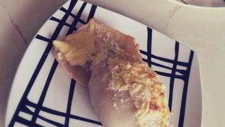 Кальмары, фаршированные гречкой