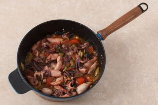 Кальмары мини по-неаполитански