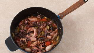 Кальмары мини по-неаполитански