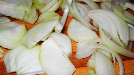 кальмары тушеные с овощами