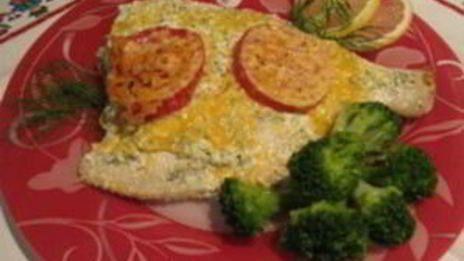 камбала в духовке