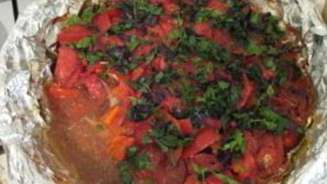 карп в томатном соусе