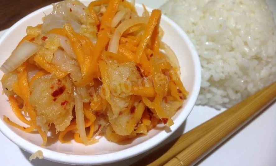 Рецепт хе из судака по-корейски