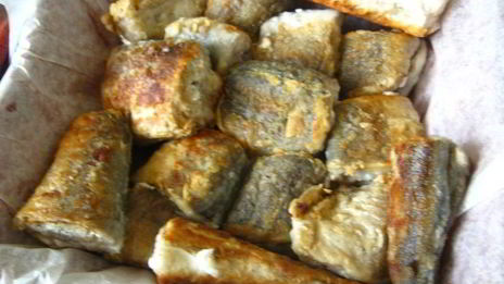 хек под свекольным маринадом