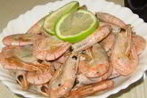 Креветки с лимоном и соевым соусом