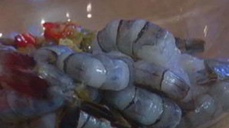 креветки с медом