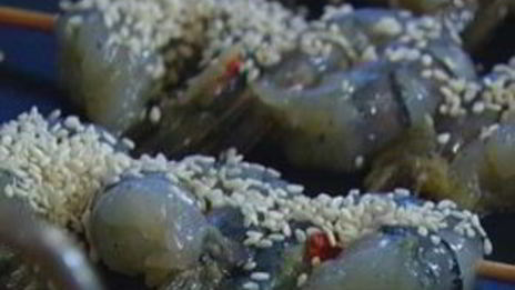 креветки с медом