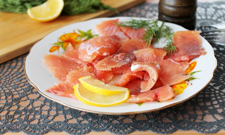 Рецепт лосося слабосоленого