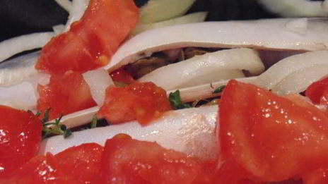 маринованная скумбрия на гриле