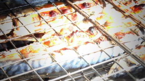 маринованная скумбрия на гриле