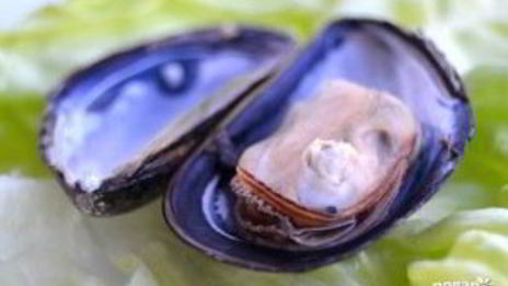 мидии, запеченные с сыром