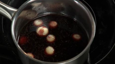 окунь под карамельной корочкой с рисом басмати