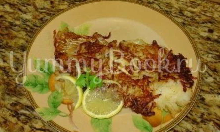 Рецепт рыбы с картофельной корочкой