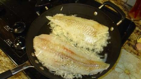 рыба с картофельной корочкой