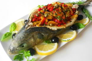Рыба с овощами