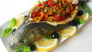 Рыба с овощами