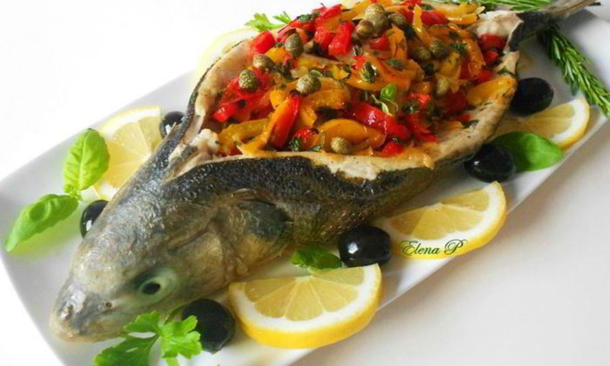 Рецепт рыбы с овощами