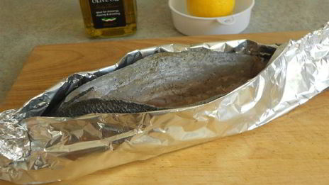 рыба с овощами