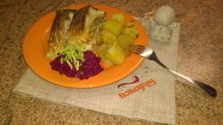 Рыба со сметаной