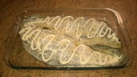 рыба со сметаной