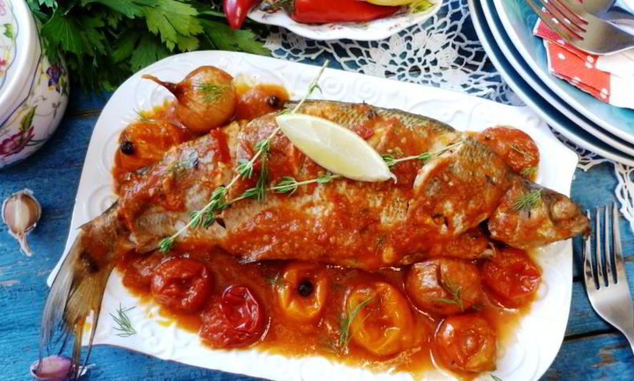 Рецепт рыбы в сумасшедшей воде