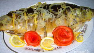 Рыба, запеченная в духовке в фольге