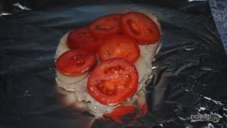 рыба, запеченная в фольге в мультиварке